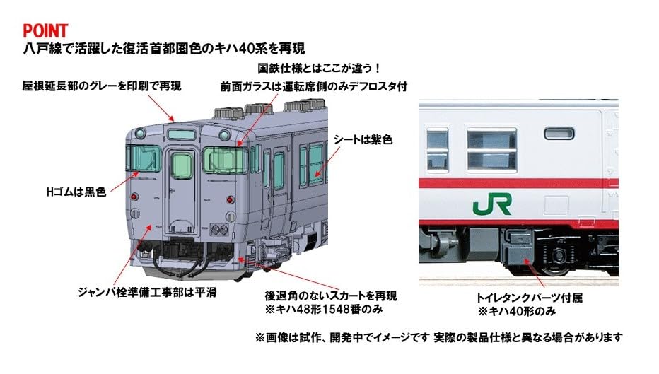 Amazon | トミーテック (TOMYTEC) TOMIX Nゲージ 特別企画品 JR キハ40